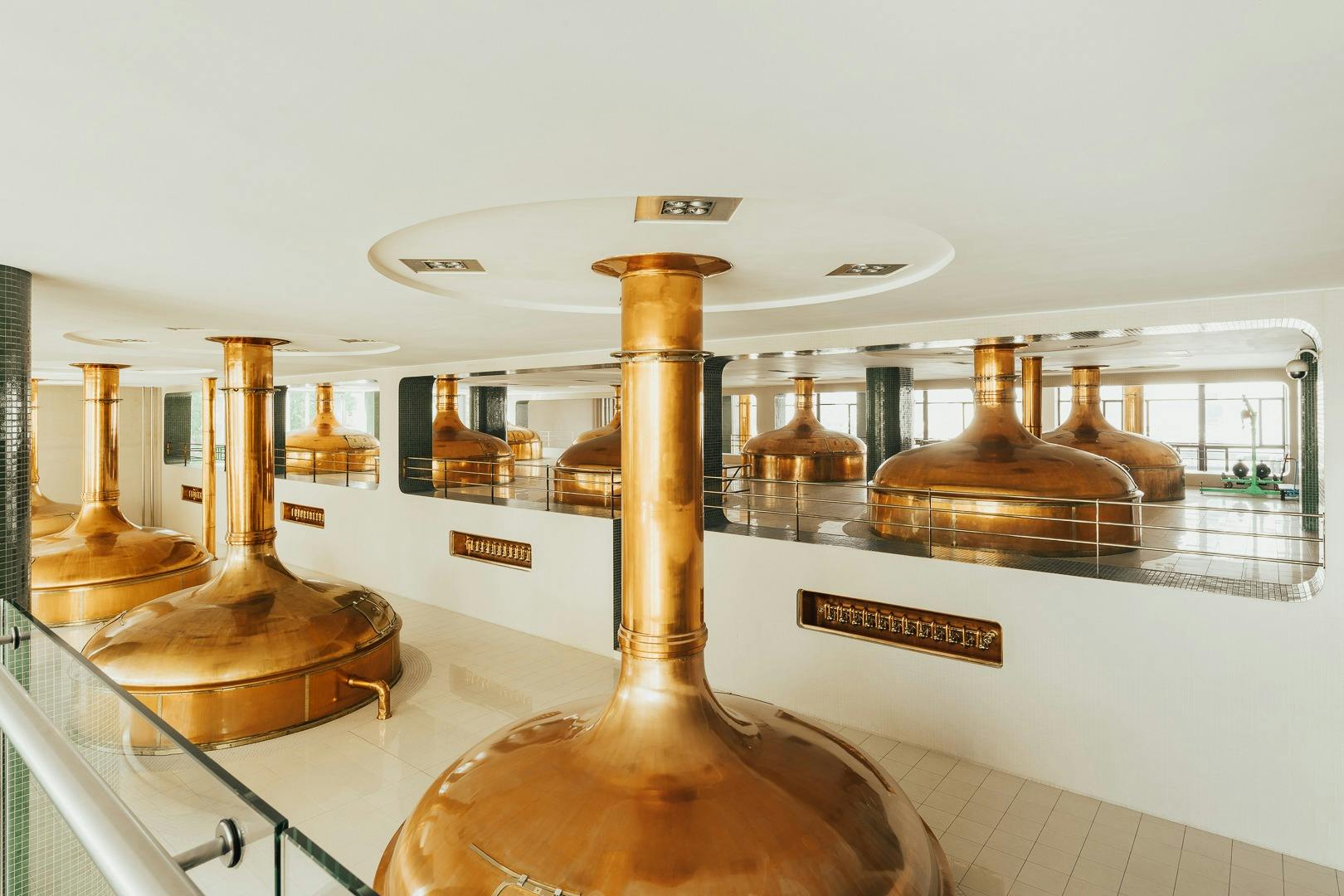 レストラン「Pilsner Urquell Brewery」