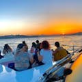 Croisière au coucher du soleil sur le Bosphore à bord d'un yacht de luxe