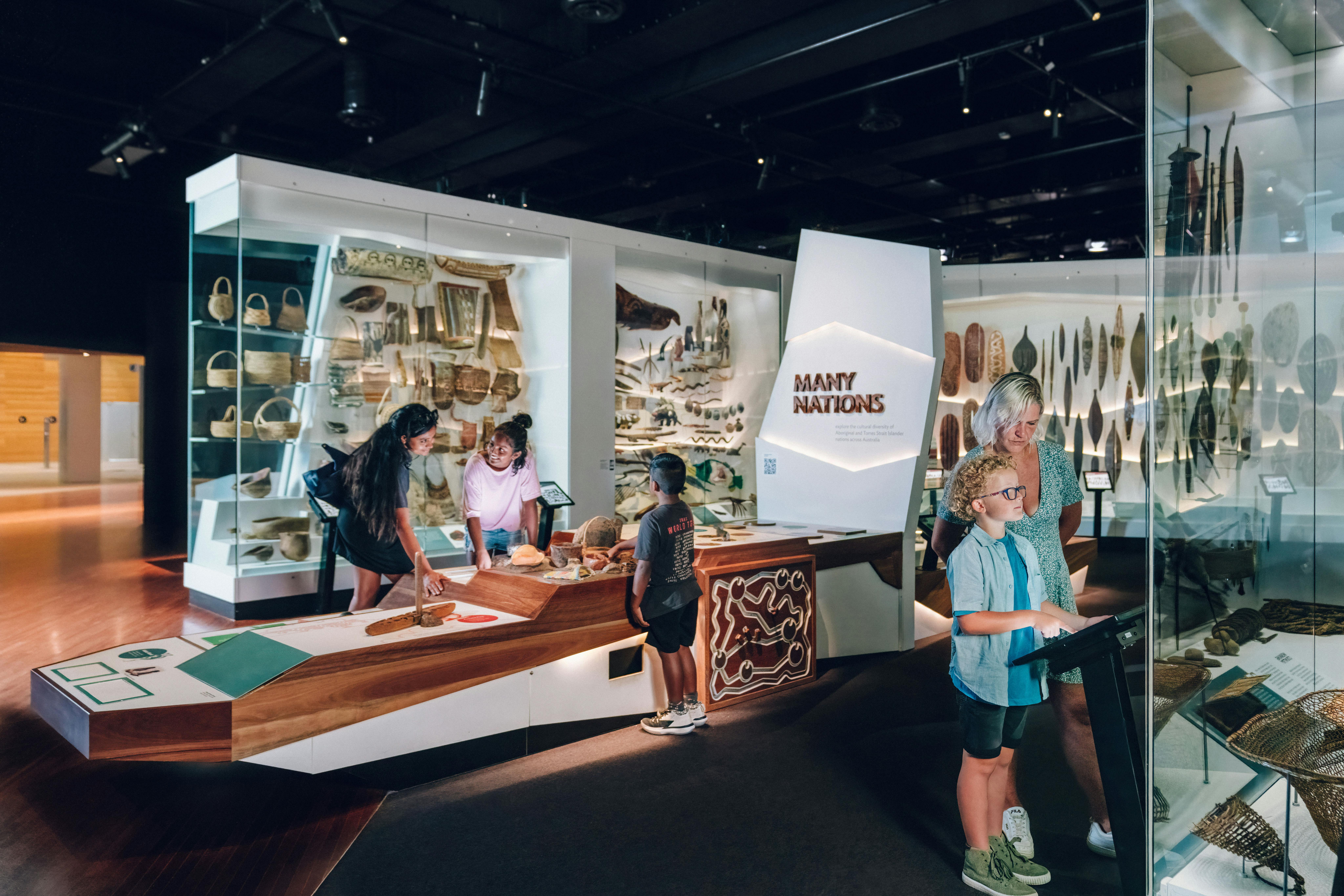 Bild der Ausstellung im Museum