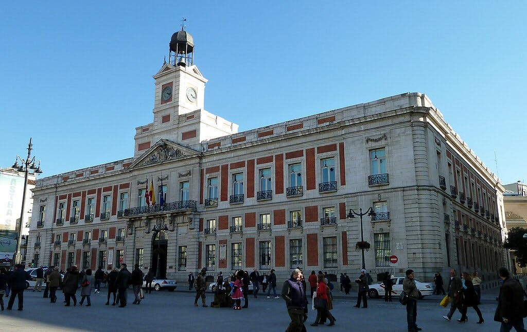 Real Casa de Correos in Madrid