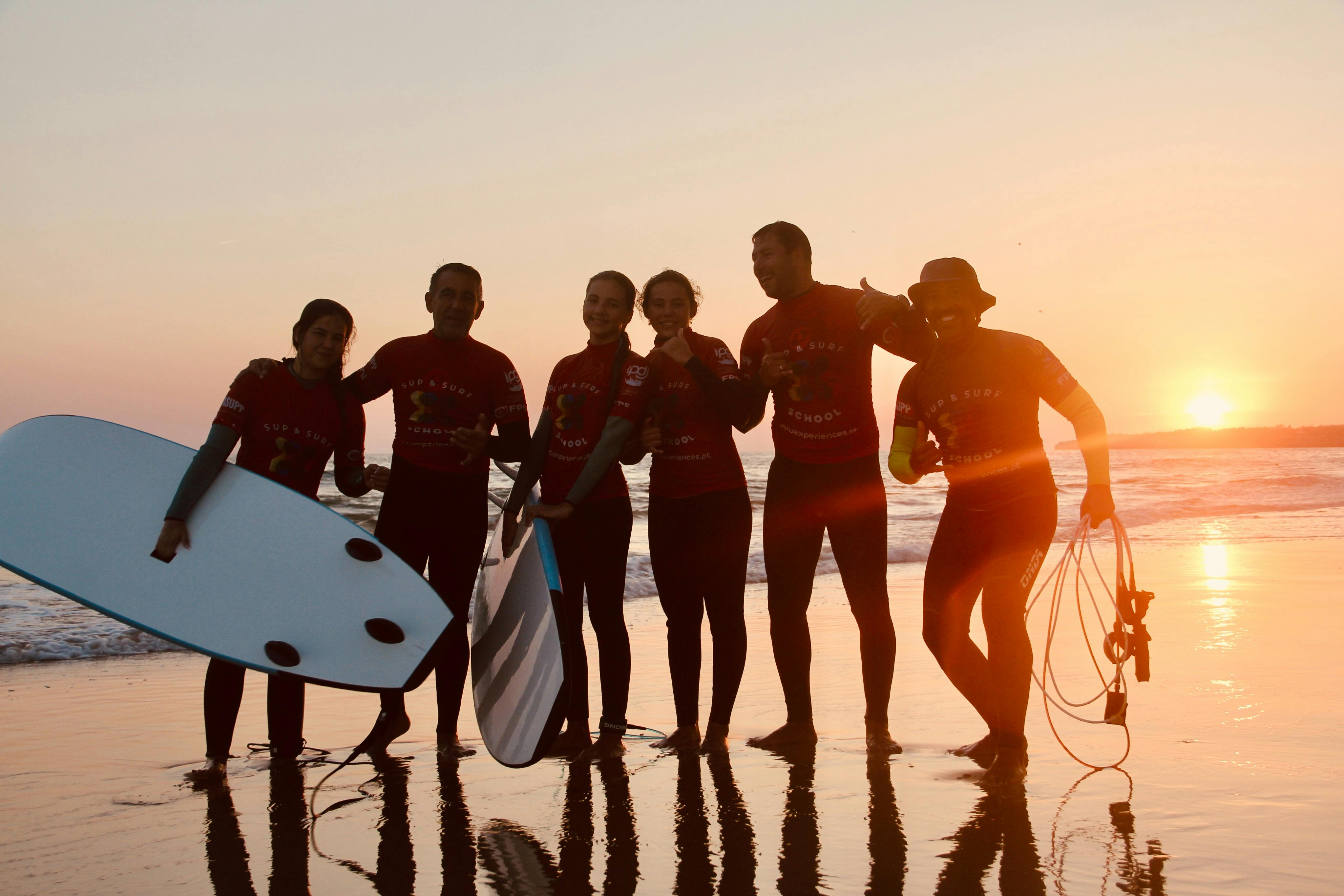 Sunset Surf Lesson