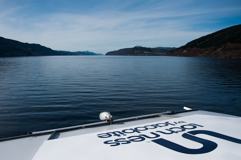Views of Loch Ness from the boat
