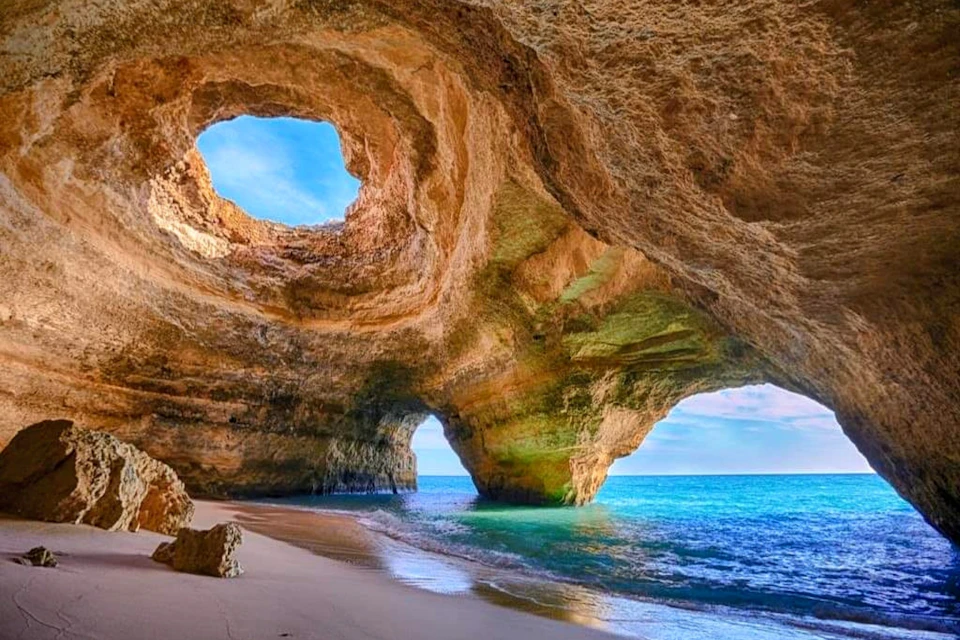 Sunset Benagil Caves Boat Tour from Portimao