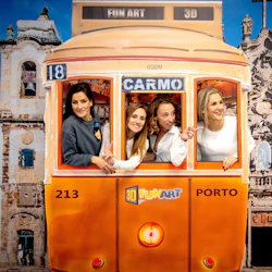 Ha kul på 3D Fun Art Museum Porto!