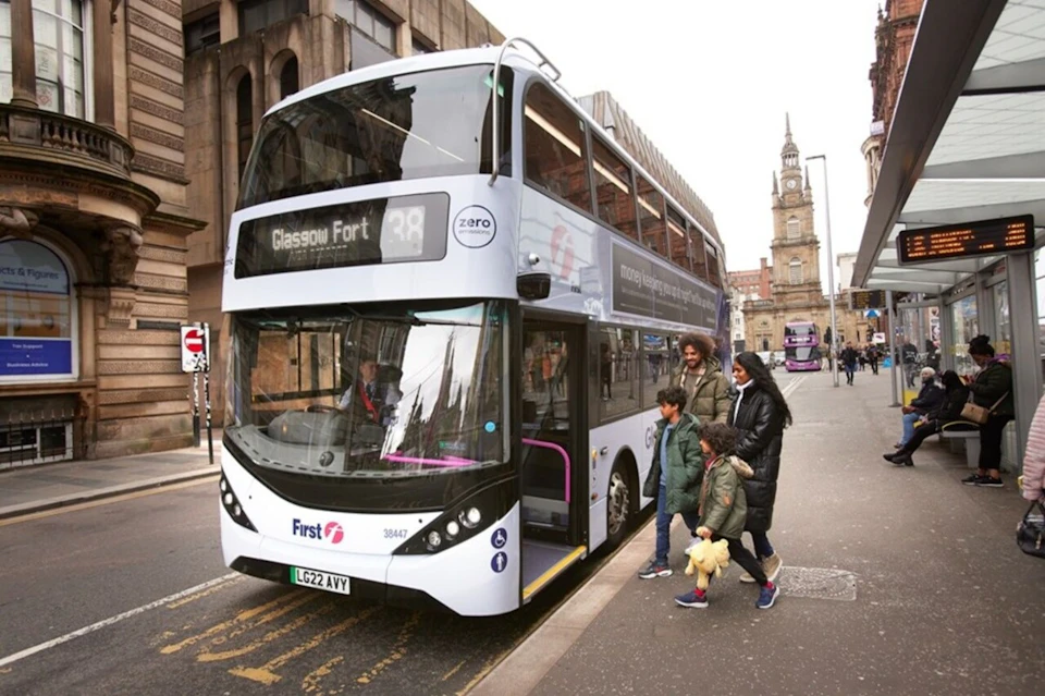 First Bus Glasgow bus