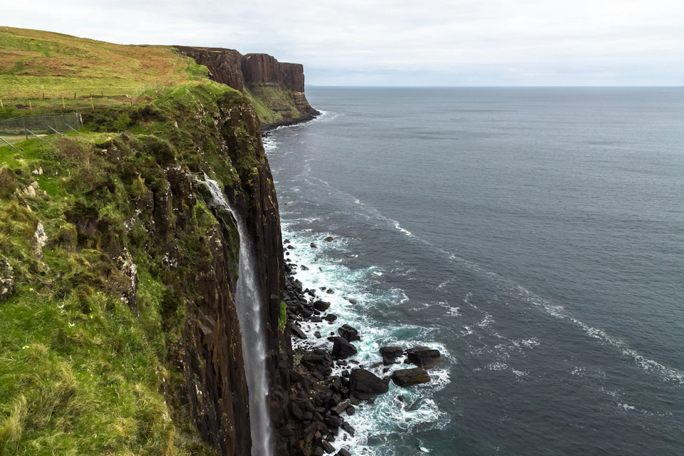 Kilt Rock on the Isle of Skye