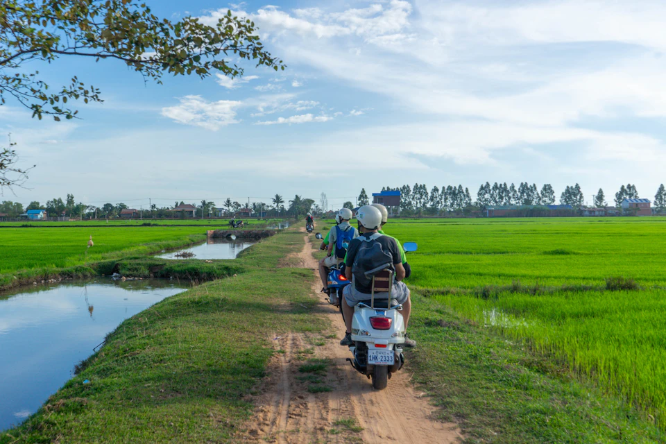 Get ready for an exciting journey on the backroads with many unpaved village roads.