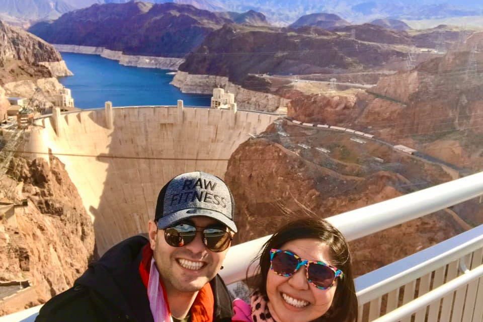 Фотосессия на дамбе Гувера