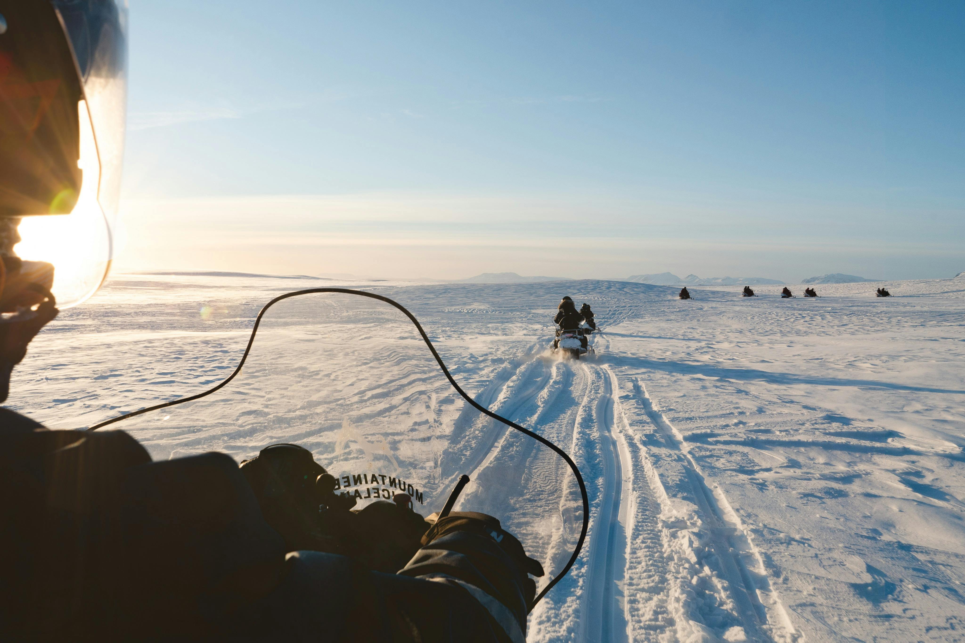Fantastiska vyer på en skotertur.