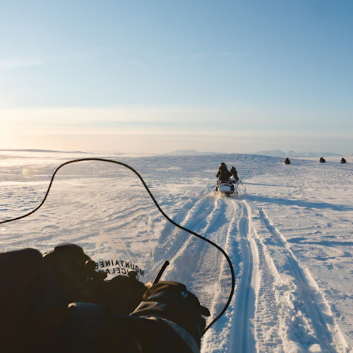 Gullfoss Waterfall: Snowmobiling Tour - Photo 2