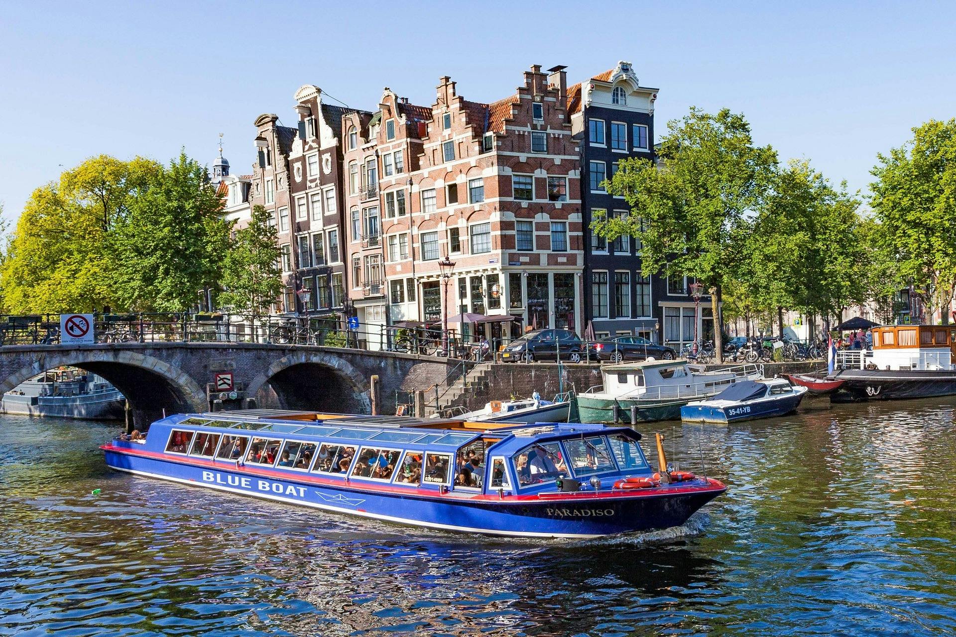 Canal cruise in Amsterdam