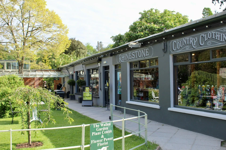 Mount Usher Cafe and Courtyard shopping