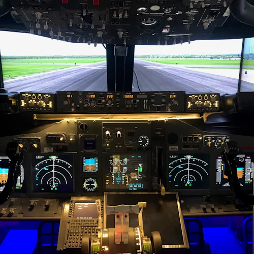 Experiência com o Boeing 737-800 Flight Simulator - Photo 5