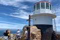 Il vecchio faro di Cape Point, a 238 metri sul livello del mare