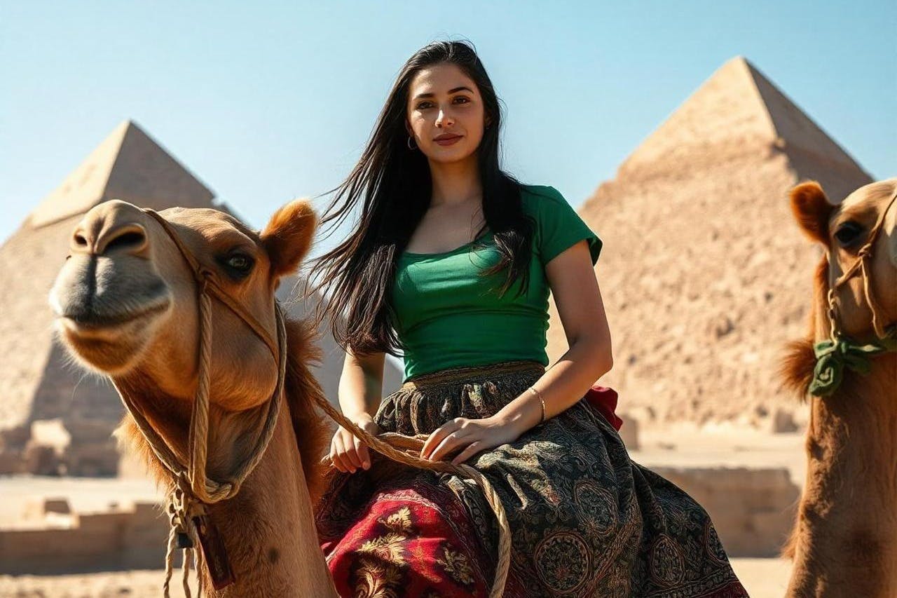 Half-day private Giza tour: Pyramids, Sphinx, camel ride, photos, hotel pickup & expert guide.