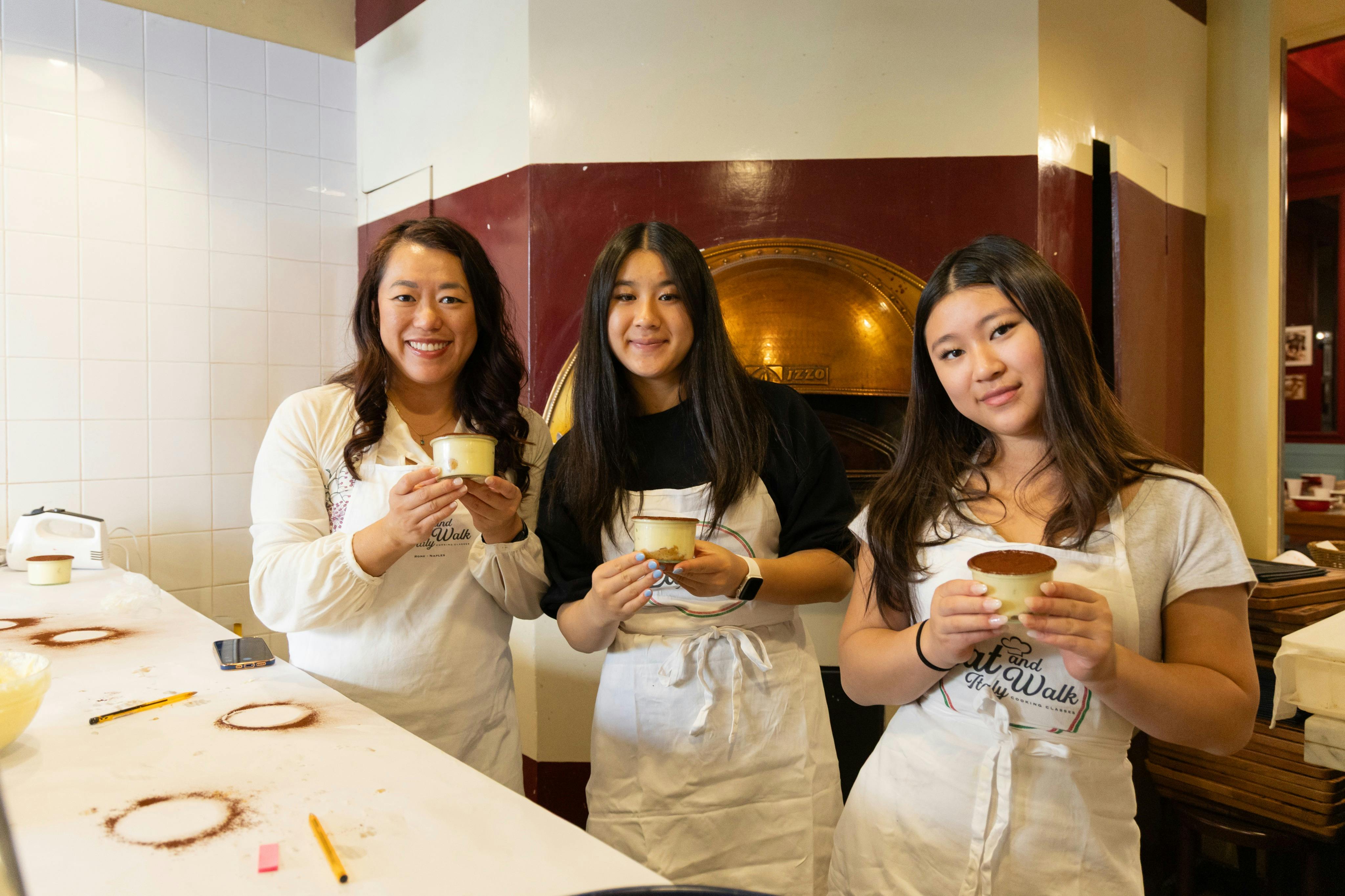 Eat And Walk Italy Cooking Class Pizza and Tiramisu