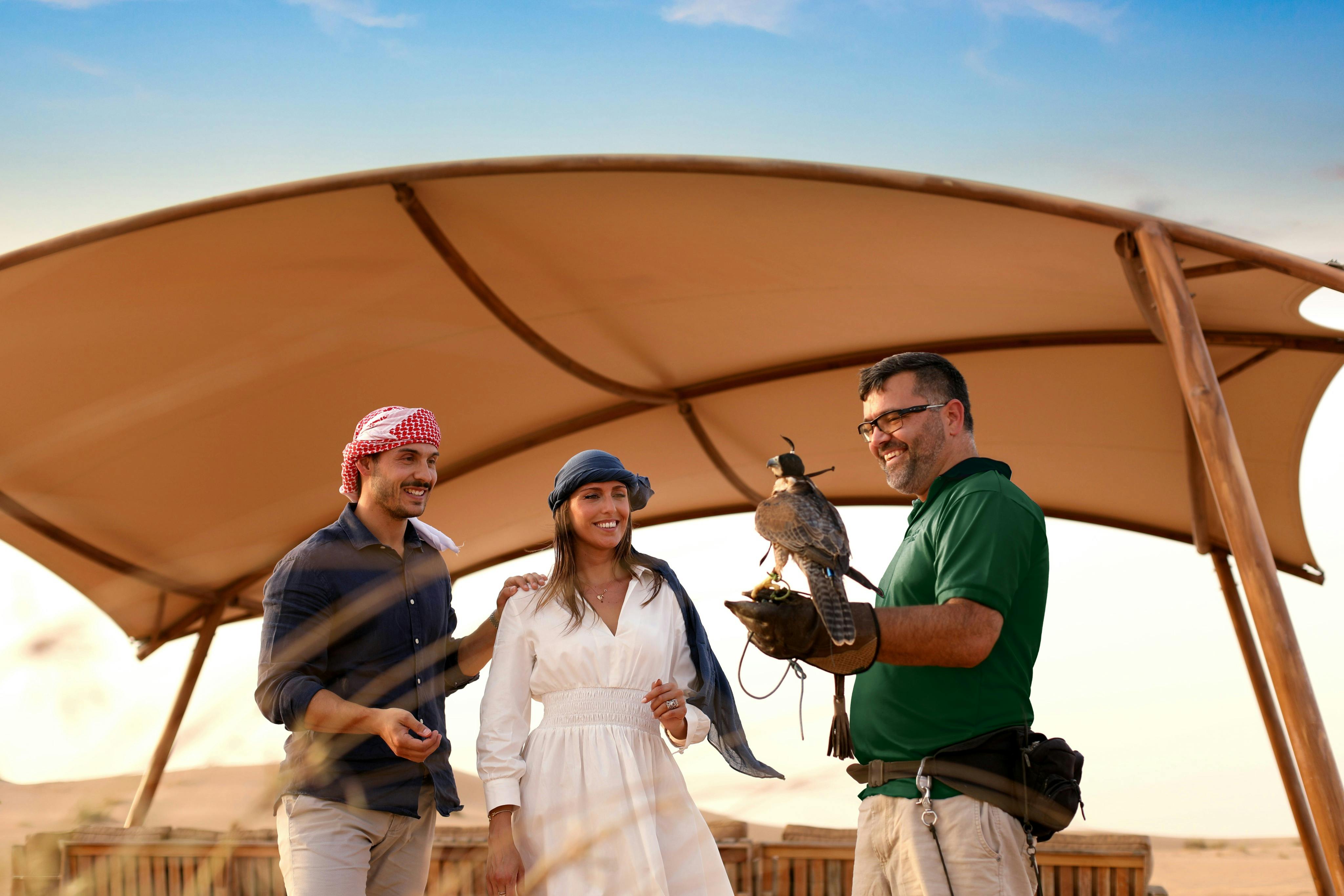 Dubai: Guided Luxury Desert Safari + Falconry Show + Dinner + Transfers - Photo 4