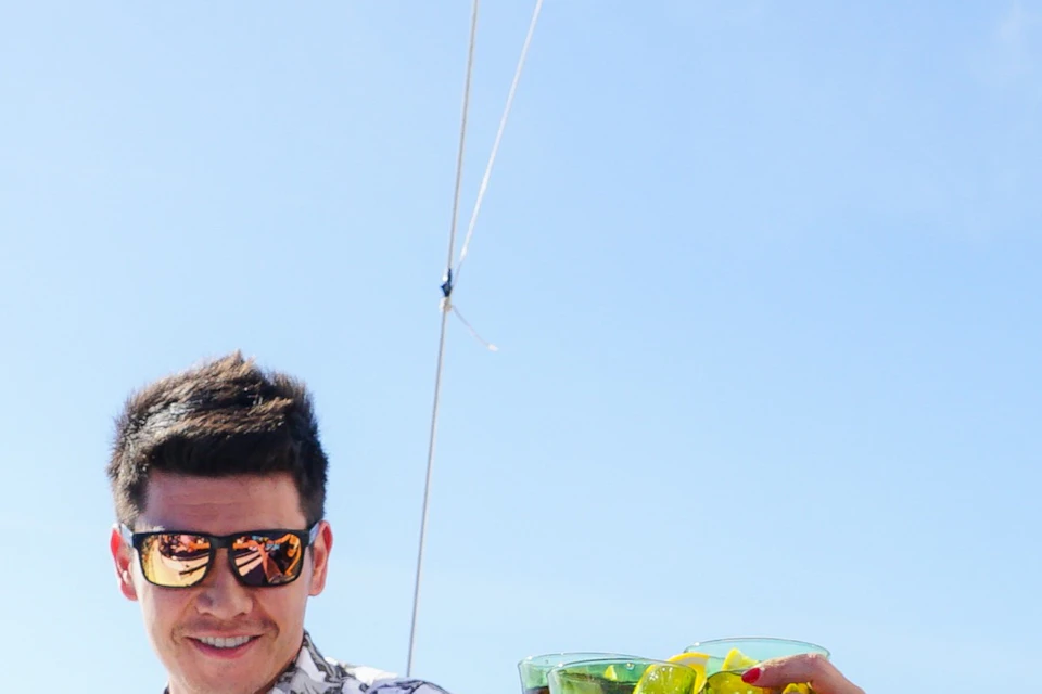 Raise a cheer while out at sea!