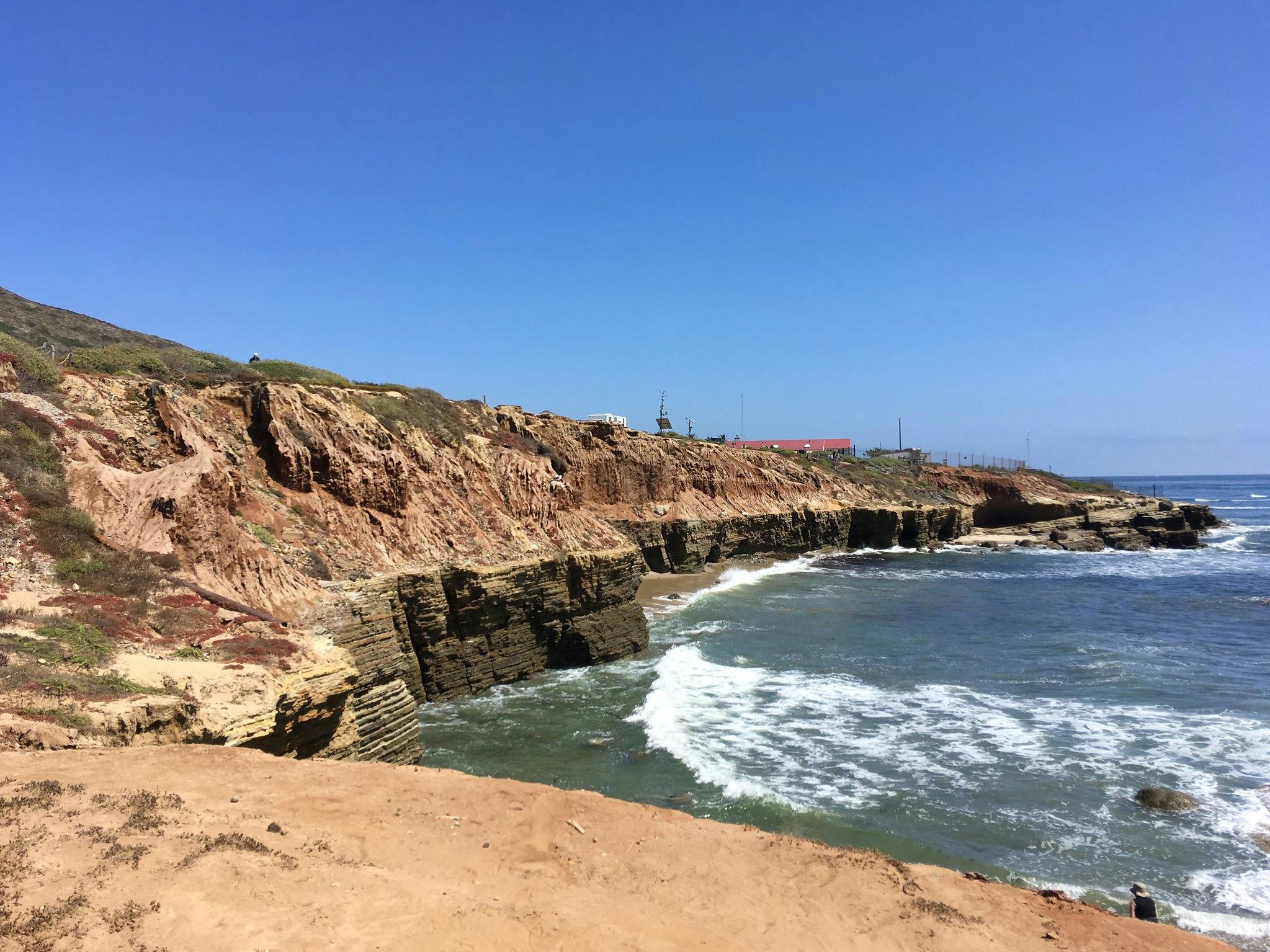 Sunset Cliffs in San Diego