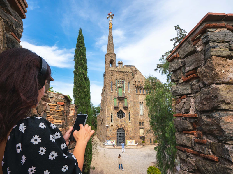 Torre Bellesguard: Entry Ticket + Audio Guide App