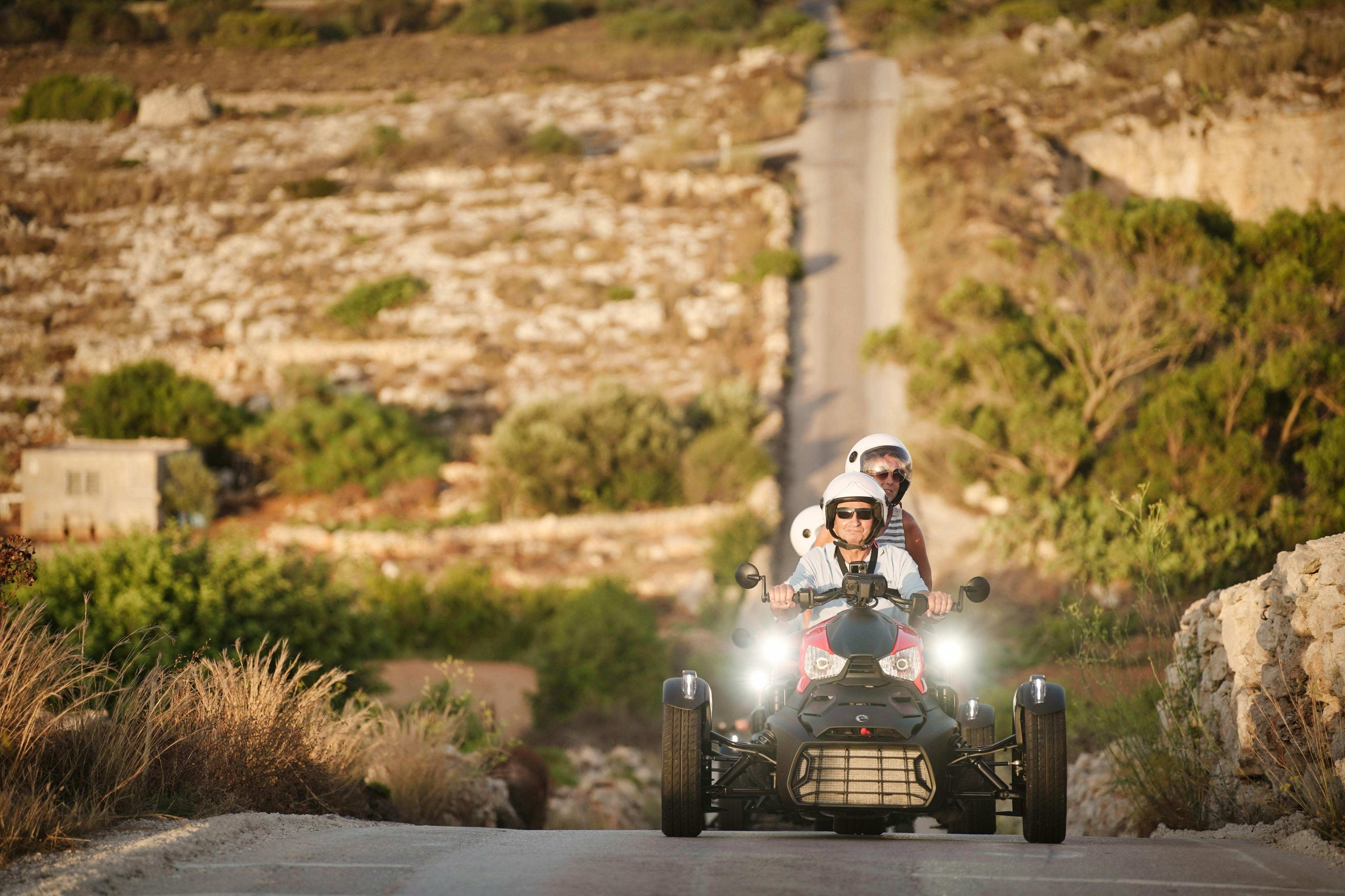 Gozo: Guided Sunset Ryker Tour from Malta 5