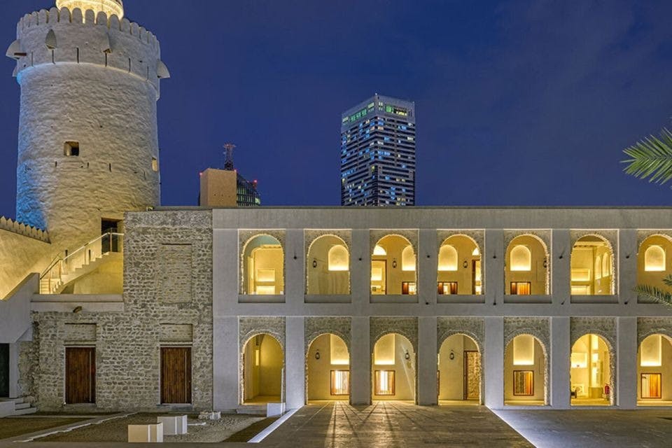 Inside Al Hosn Palace