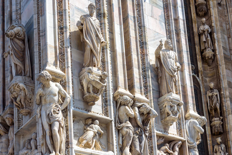 Facade of the cathedral