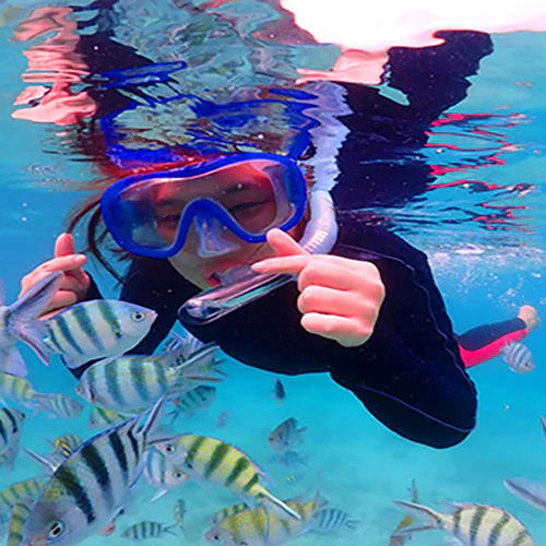 Krabi: One Day Hong Island lagoon Snorkelling Tour by Speedboat or Longtail Boat - Photo 3