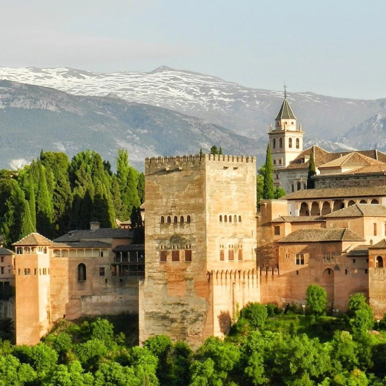 Alhambra of Granada, Spain