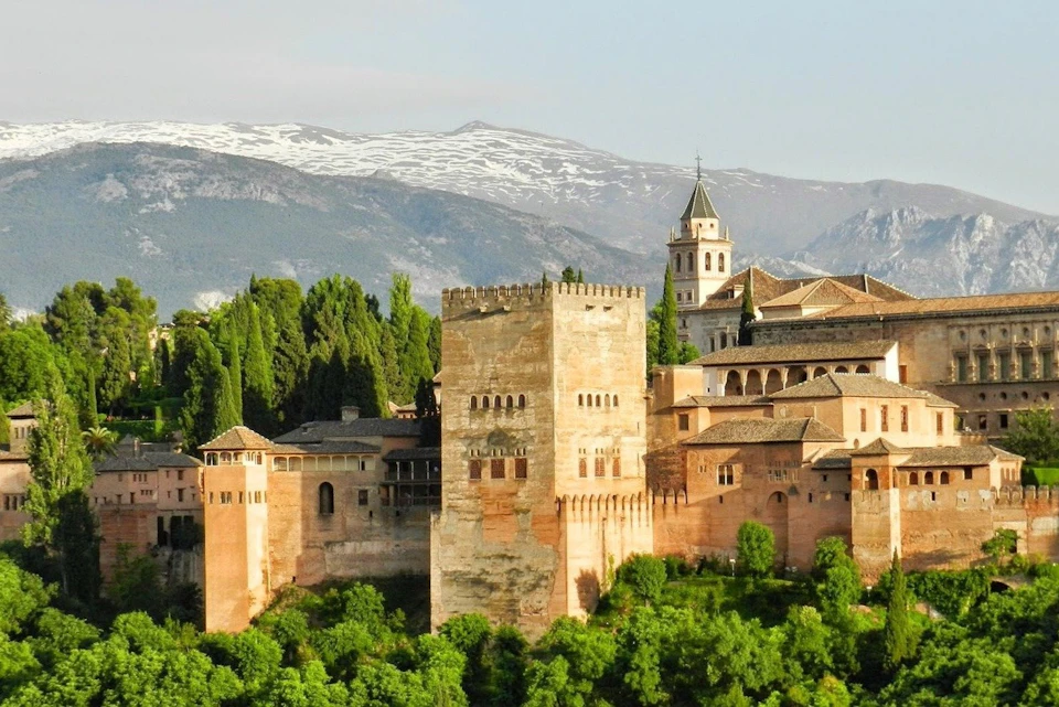 Alhambra of Granada, Spain