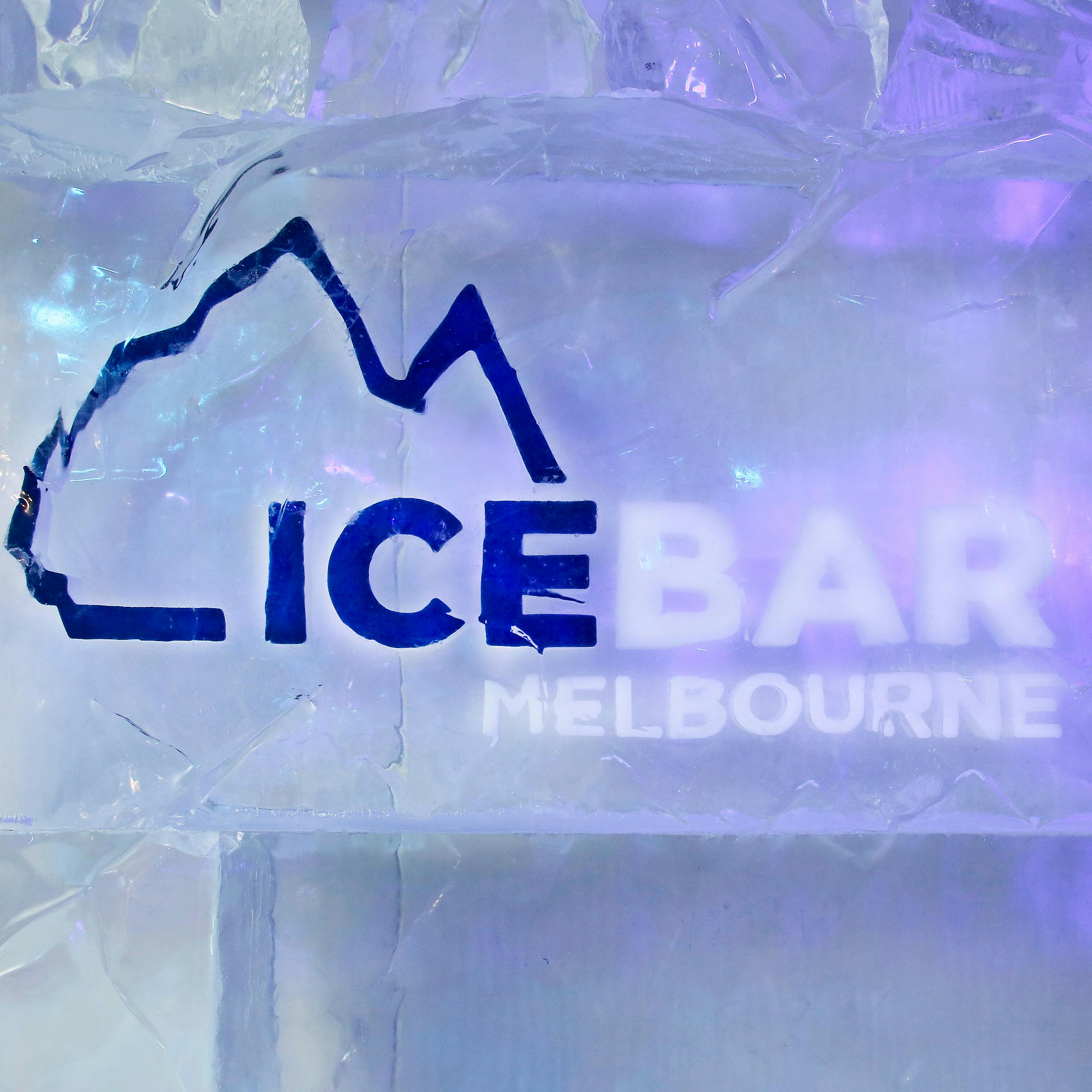 Image of the IceBar Melbourne sign
