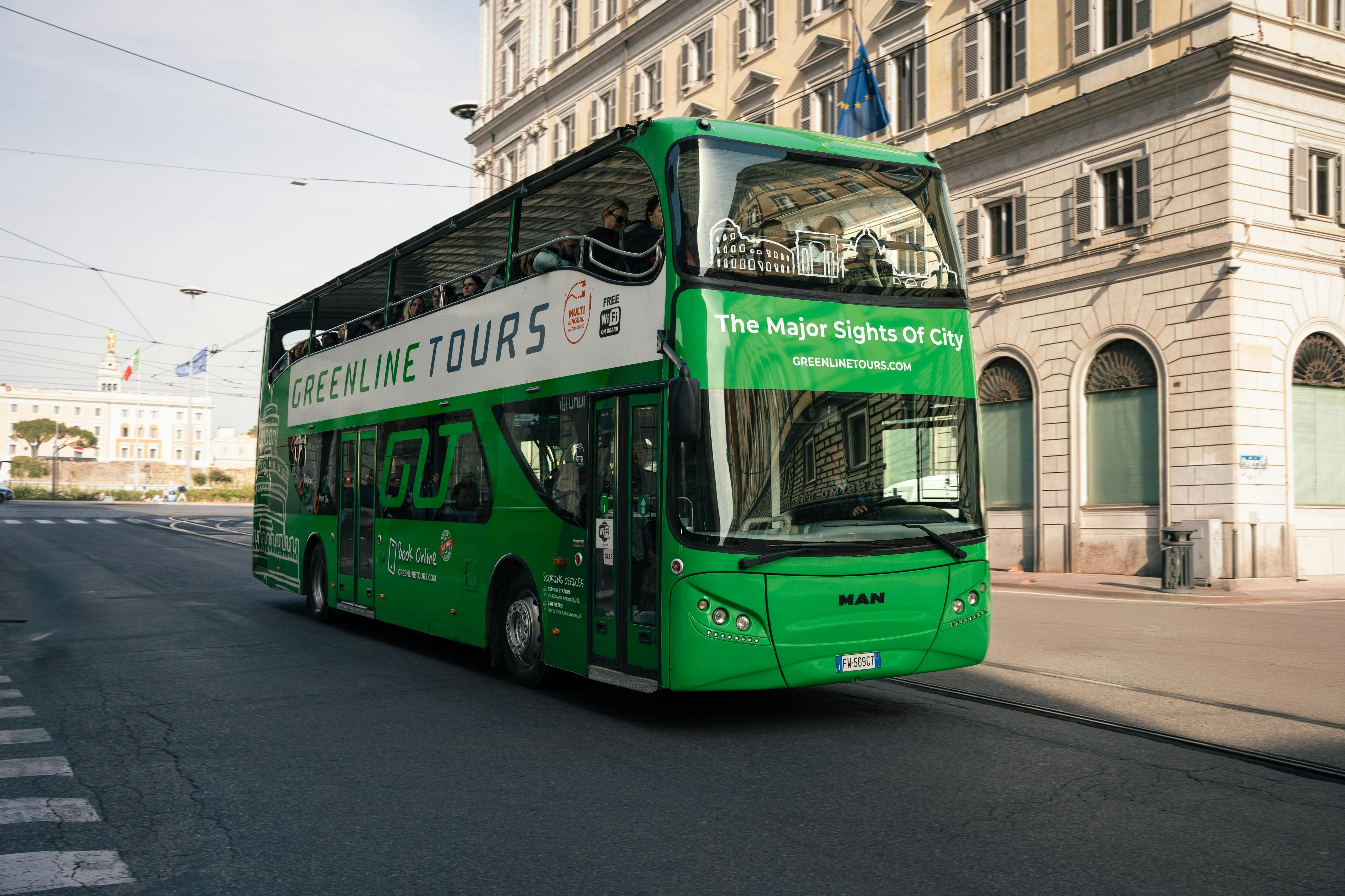 Green Line Tours Rome: Hop-on Hop-off Bus Tour - Accommodations in Rome