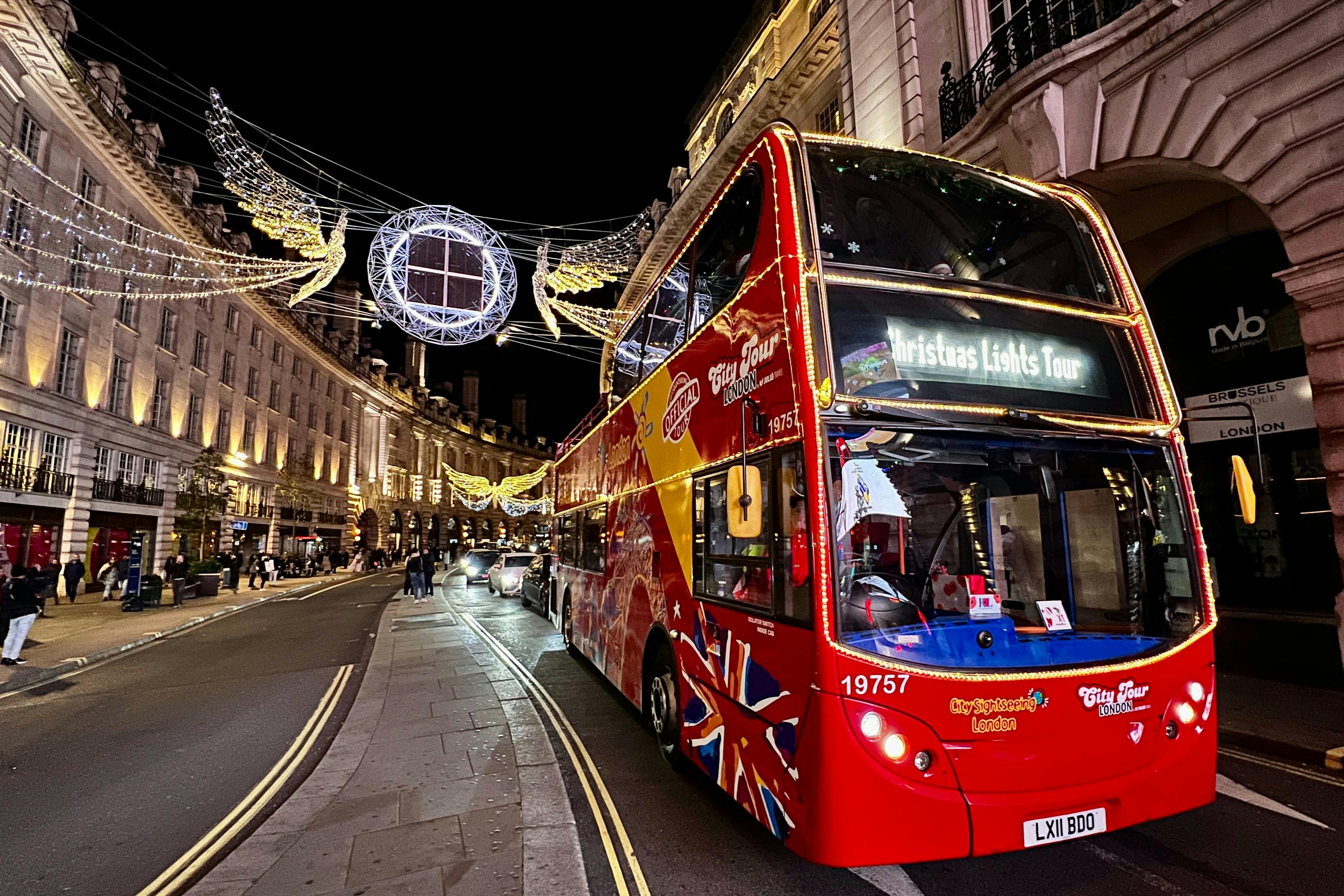 City Sightseeing London Christmas Lights Bus Tour