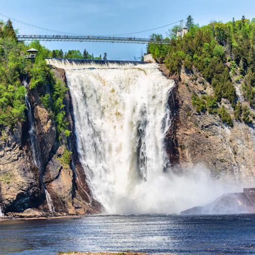 Quebec City: Guided Day Trip from Montreal with Montmorency Falls & Cruise - Photo 2