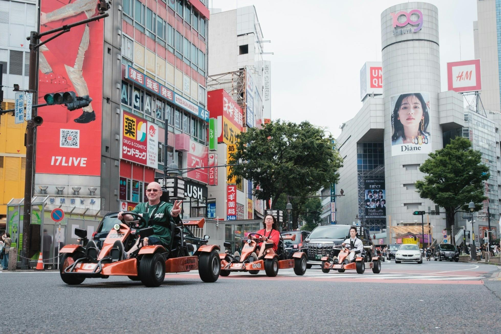 Shibuya Tokyo: 2-stündige Go-Kart Tour — 2