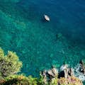 Zatoka Corniglia - Cinque Terre, widok z góry