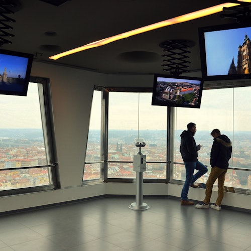 Praga: Observatorio de la Torre de Televisión de Žižkov
