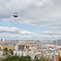 Balloon over the city