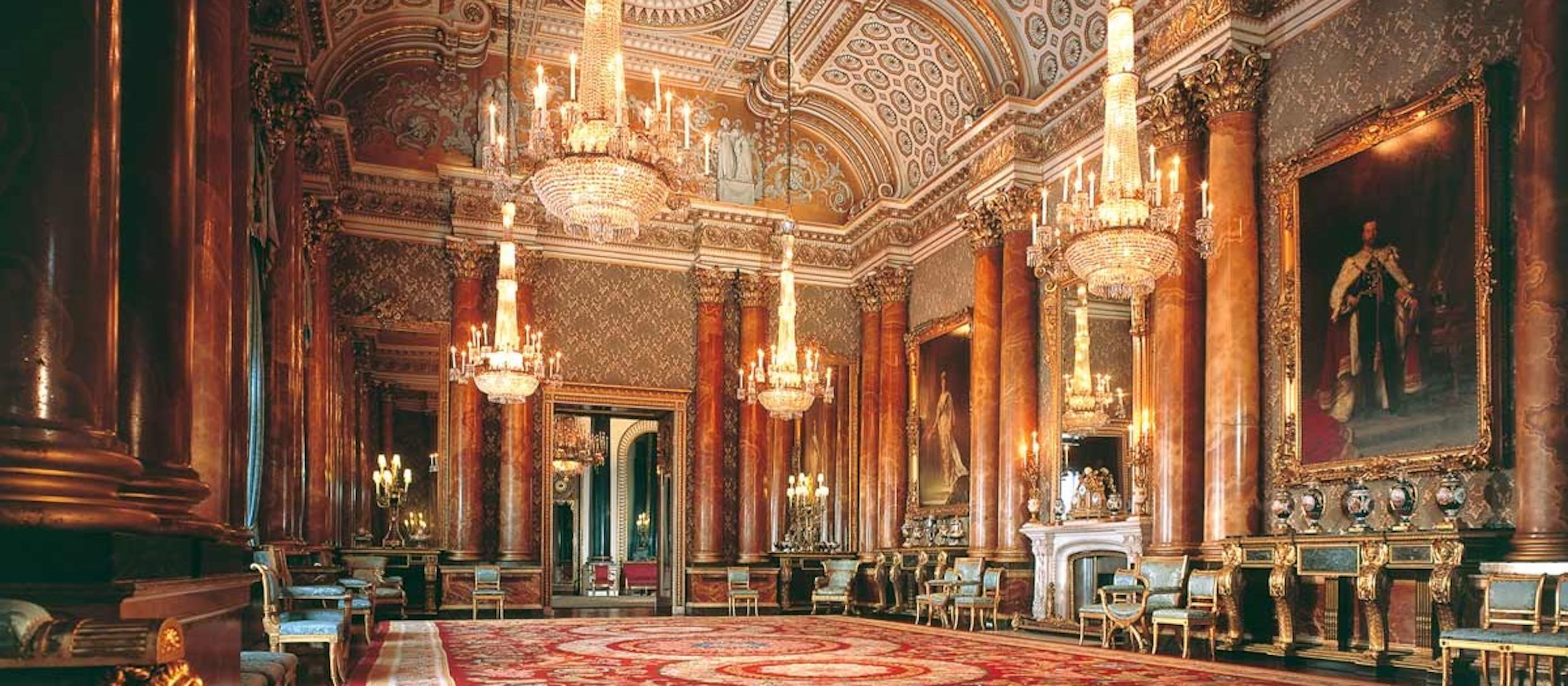Buckingham Palast: Interior Tour mit Wachablösung