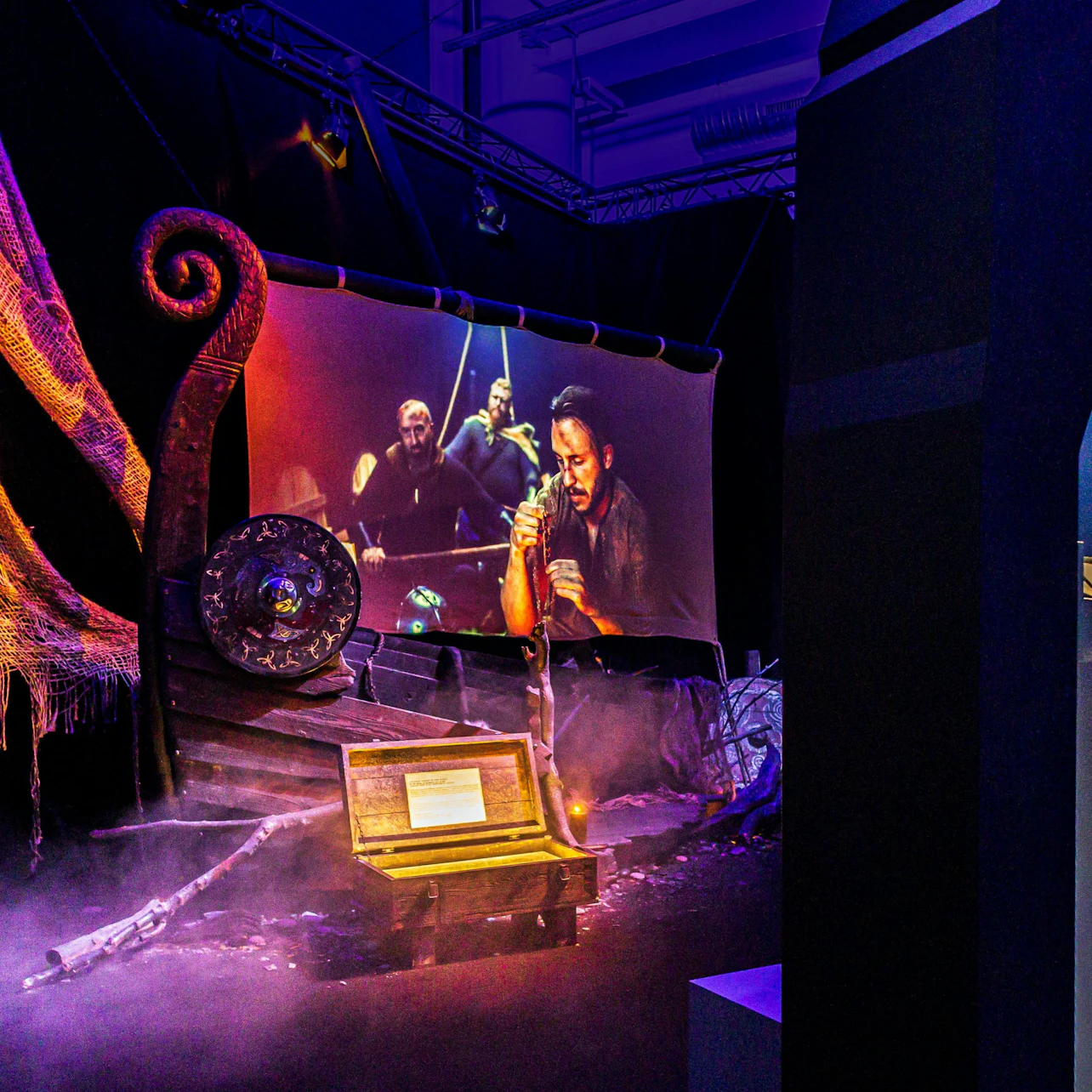 Cité Immersive Nice: Vikings - The Odyssey to the Ends of the Earth Exhibition, at Cité Immersive Nice, Nice