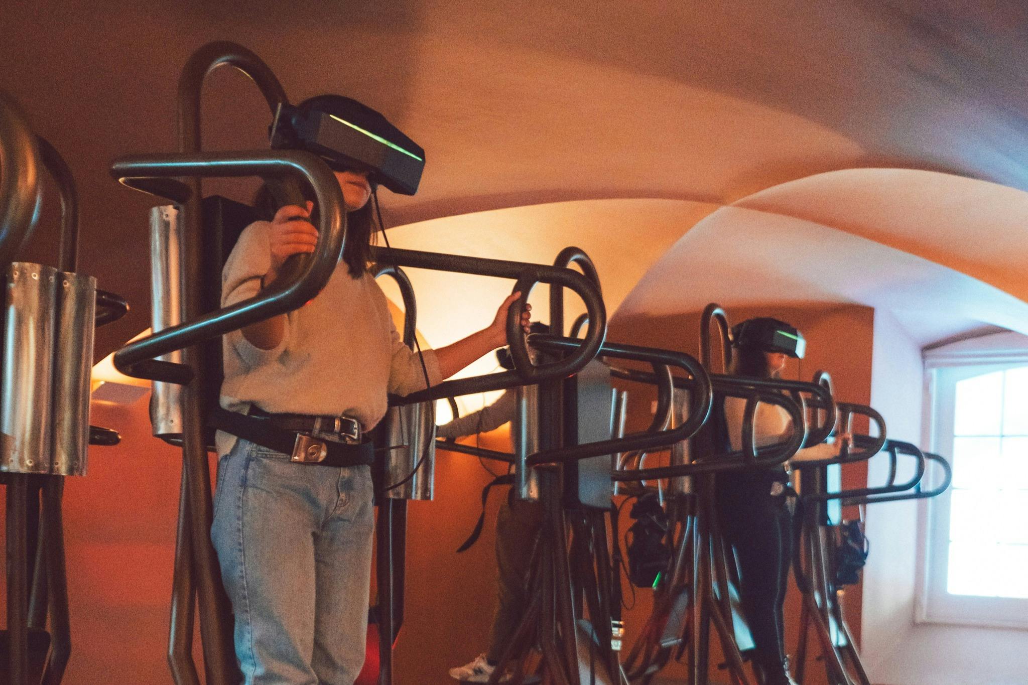 Letecký simulátor v lisabonském Story Center