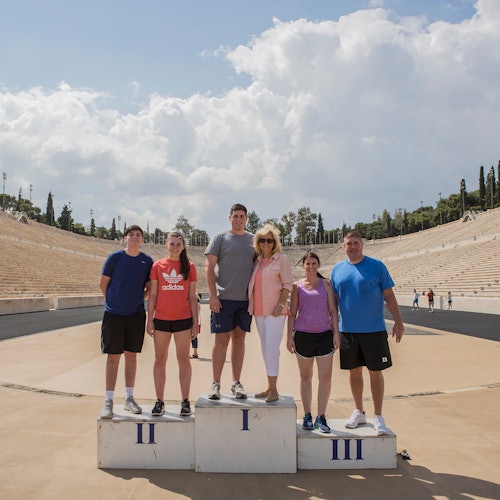 アテネでのオリンピックのワークアウト(即日発券)
