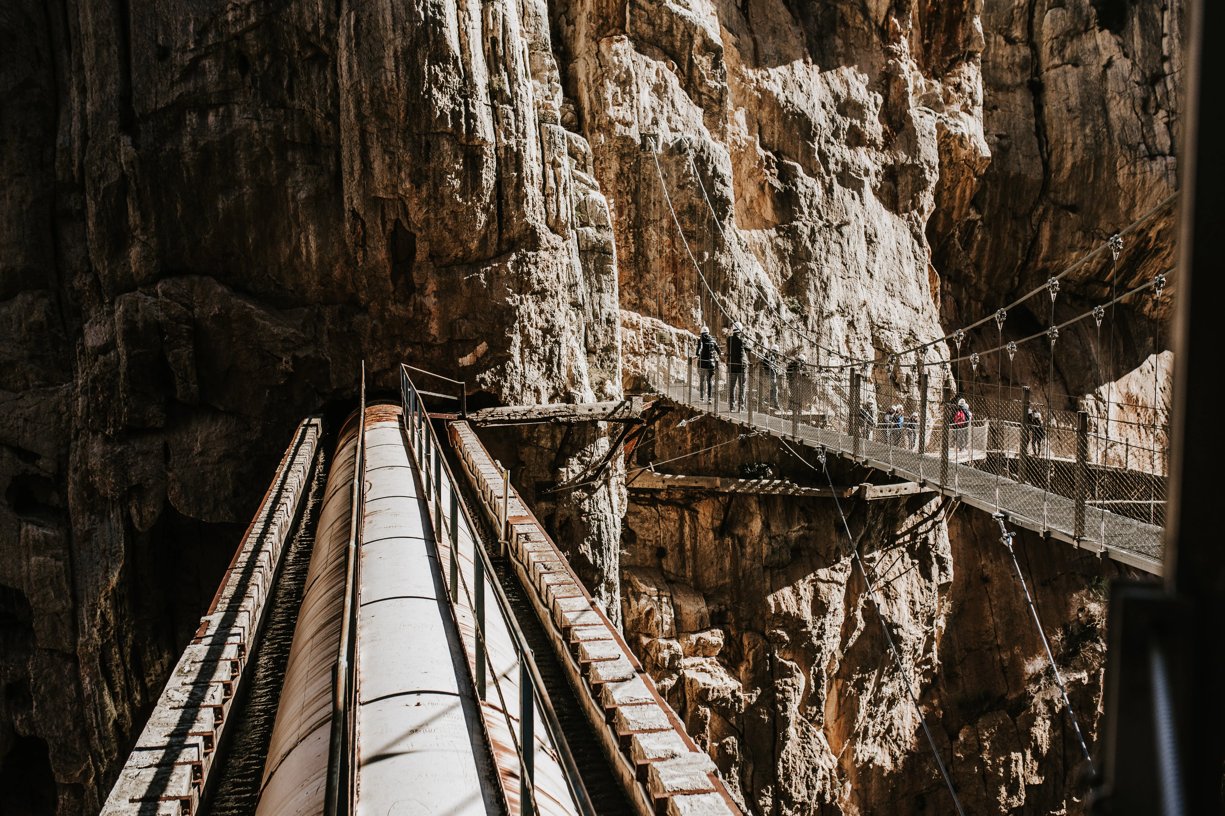 Caminito del Rey: Visita guiada + Transporte de ida de El Chorro + Passeio de E-Bike