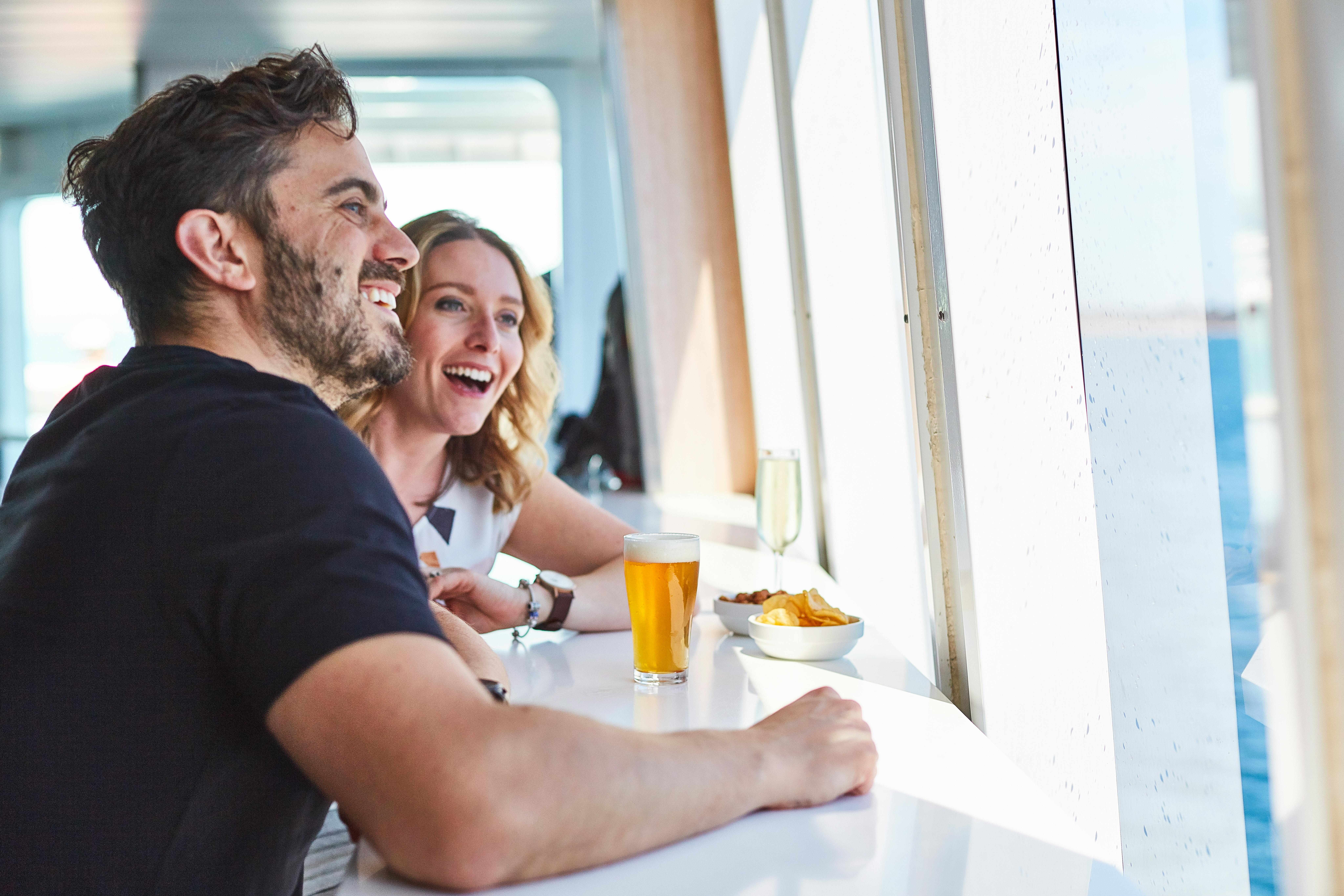 Обед на пароме