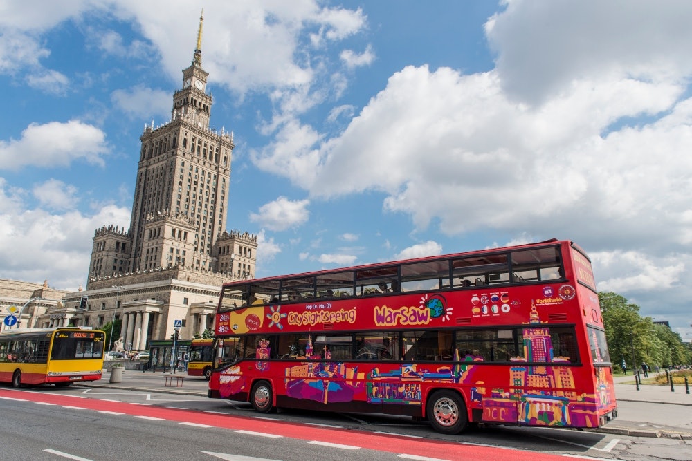 Hop-on Hop-off Bus Warsaw