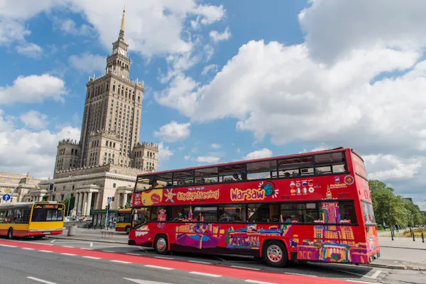 Ônibus Hop-on Hop-off Varsóvia