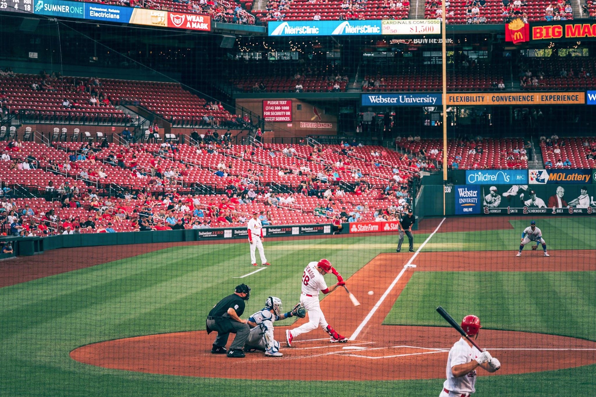Busch Stadium: St. Louis Cardinals Baseball Game