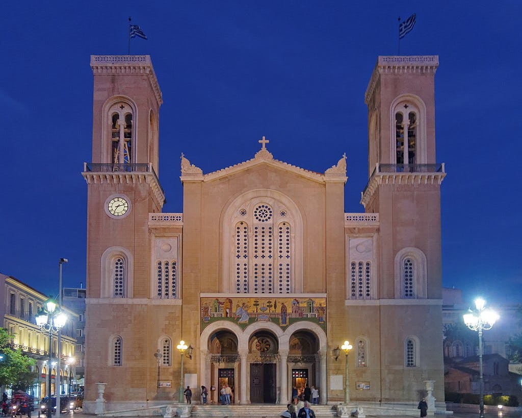 アテネのアテネ首都圏教会