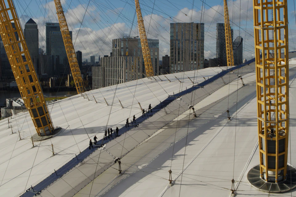 Climb up to the viewing platform
