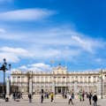 Madrids kungliga palats fasad